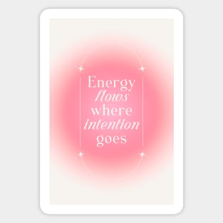 Pink Aura Positive Quote Sticker